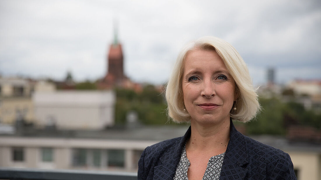Anne-Caroline Erbstößer, wissenschaftliche Mitarbeiterin bei der Technologiestiftung Berlin
